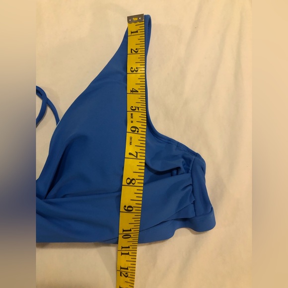 Time & Tru NWT underwire twist front top with adjustable straps & tie back, XL - Picture 10 of 11